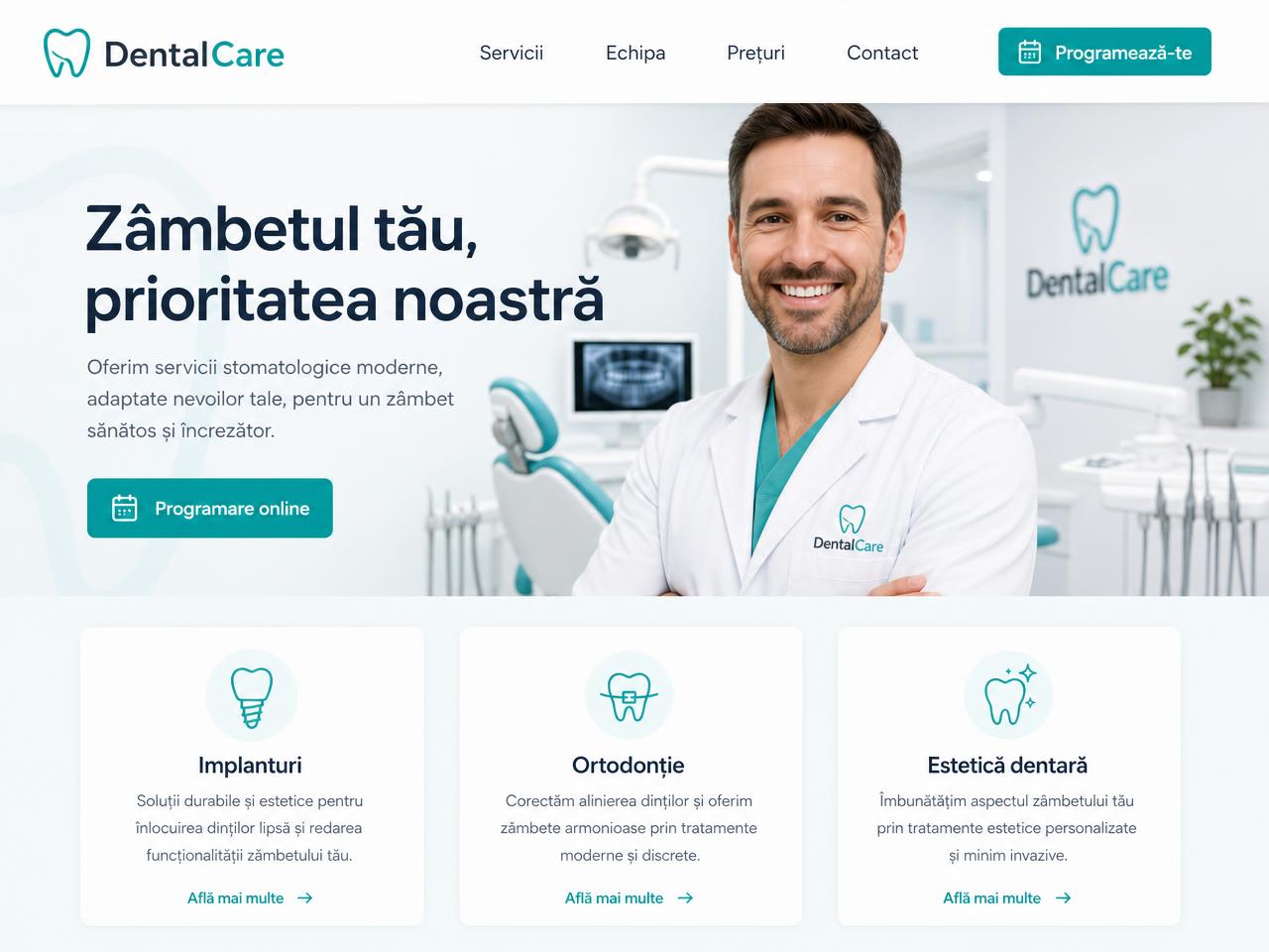 DentalCare — Clinică Stomatologică